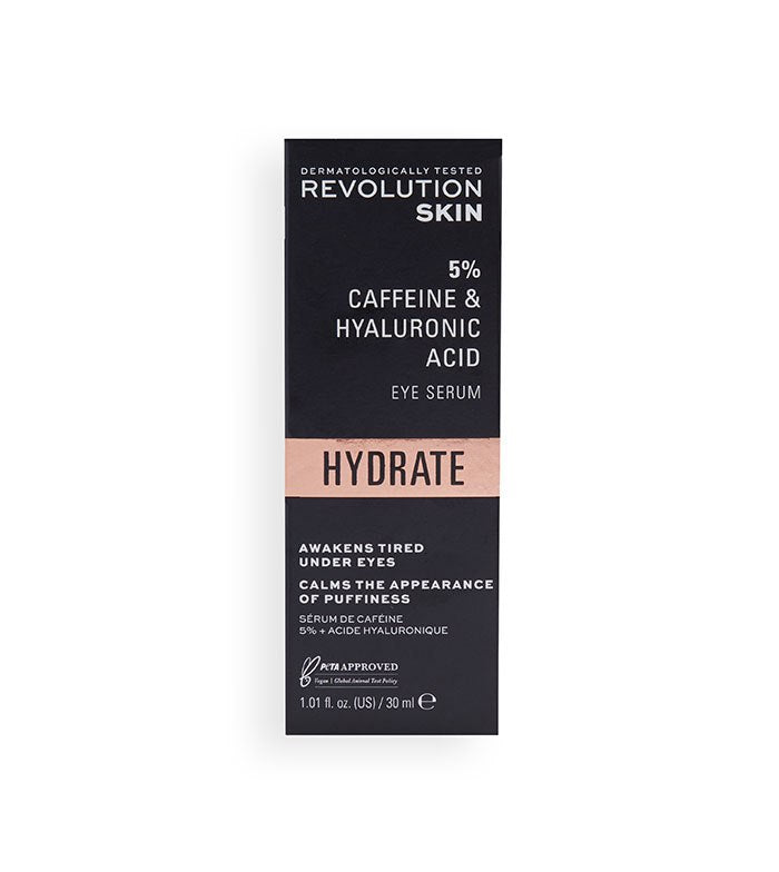 Revolution Skincare - Sérum para el contorno de ojos - 5% Cafeína + Ácido hialurónico