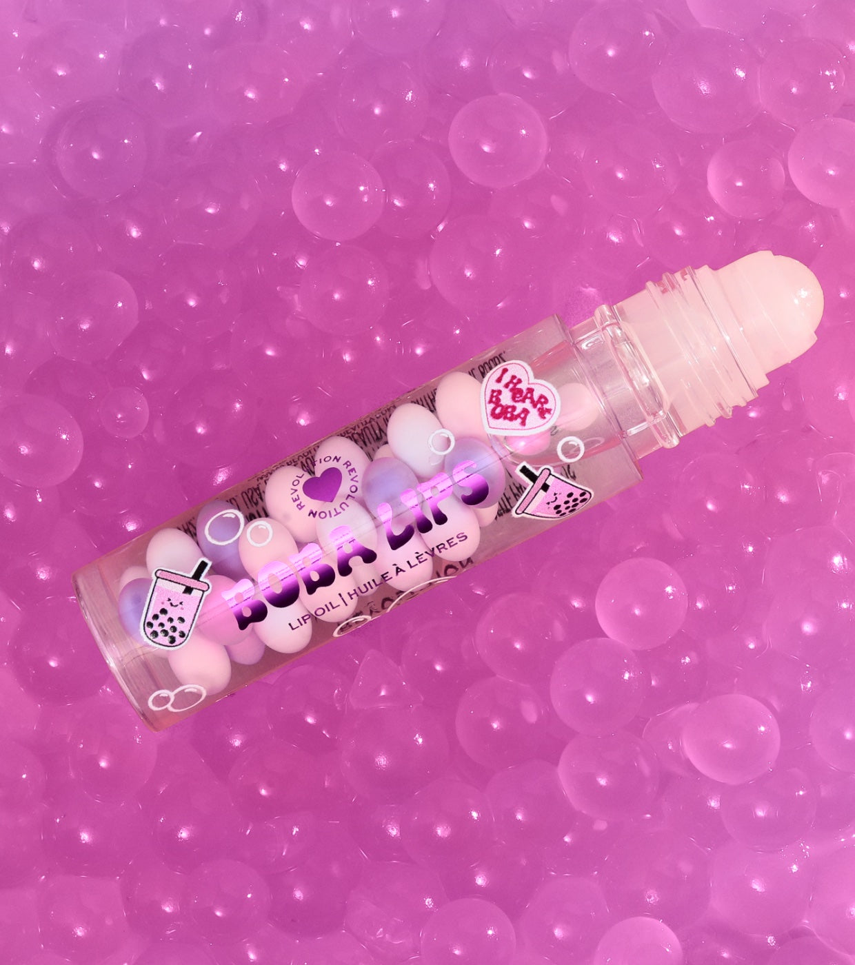 I Heart Revolution - *I Heart Boba* - Aceite labial Boba Lips
