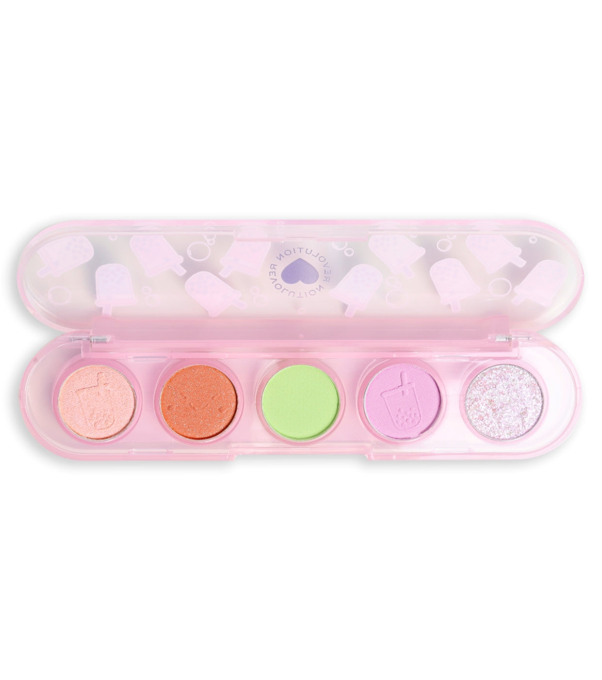I Heart Revolution- *I Heart Boba* - Mini paleta de sombras Mini Matchi Palette