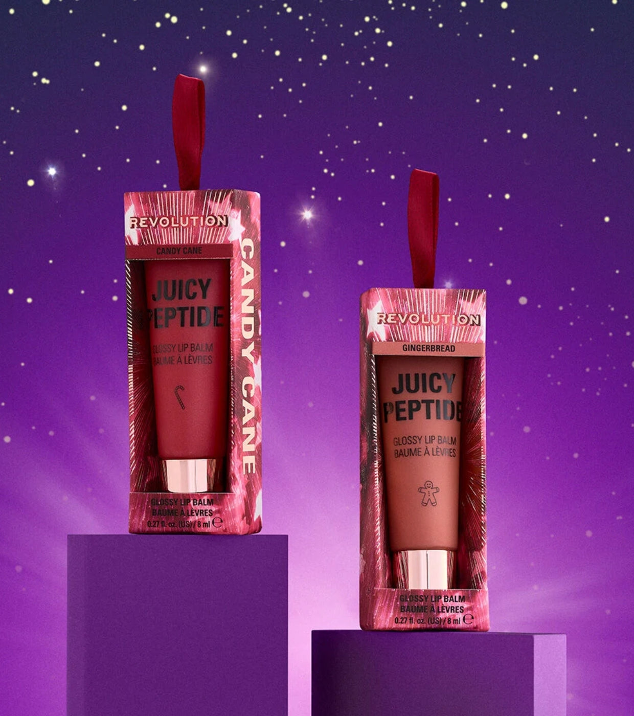 Makeup Revolution - Bálsamo labial Juicy Peptide - Gingerbread