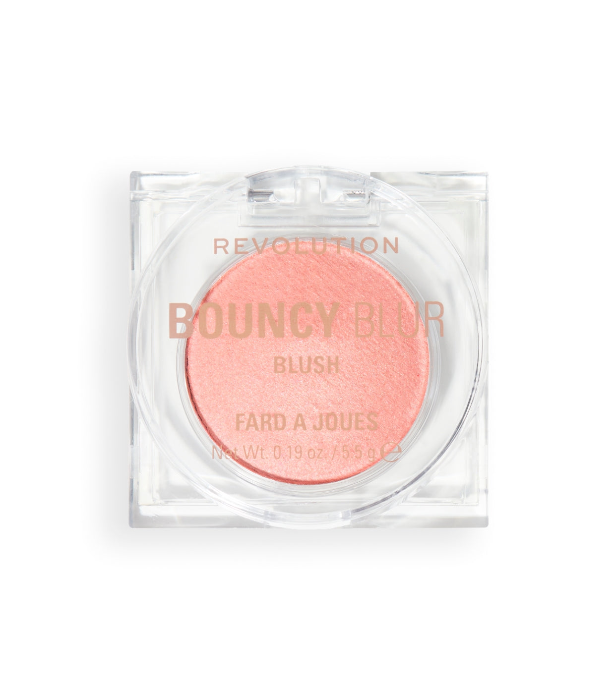 Makeup Revolution - Colorete Cream to Powder Bouncy Blur - Light as a Cloud Peachy Pink