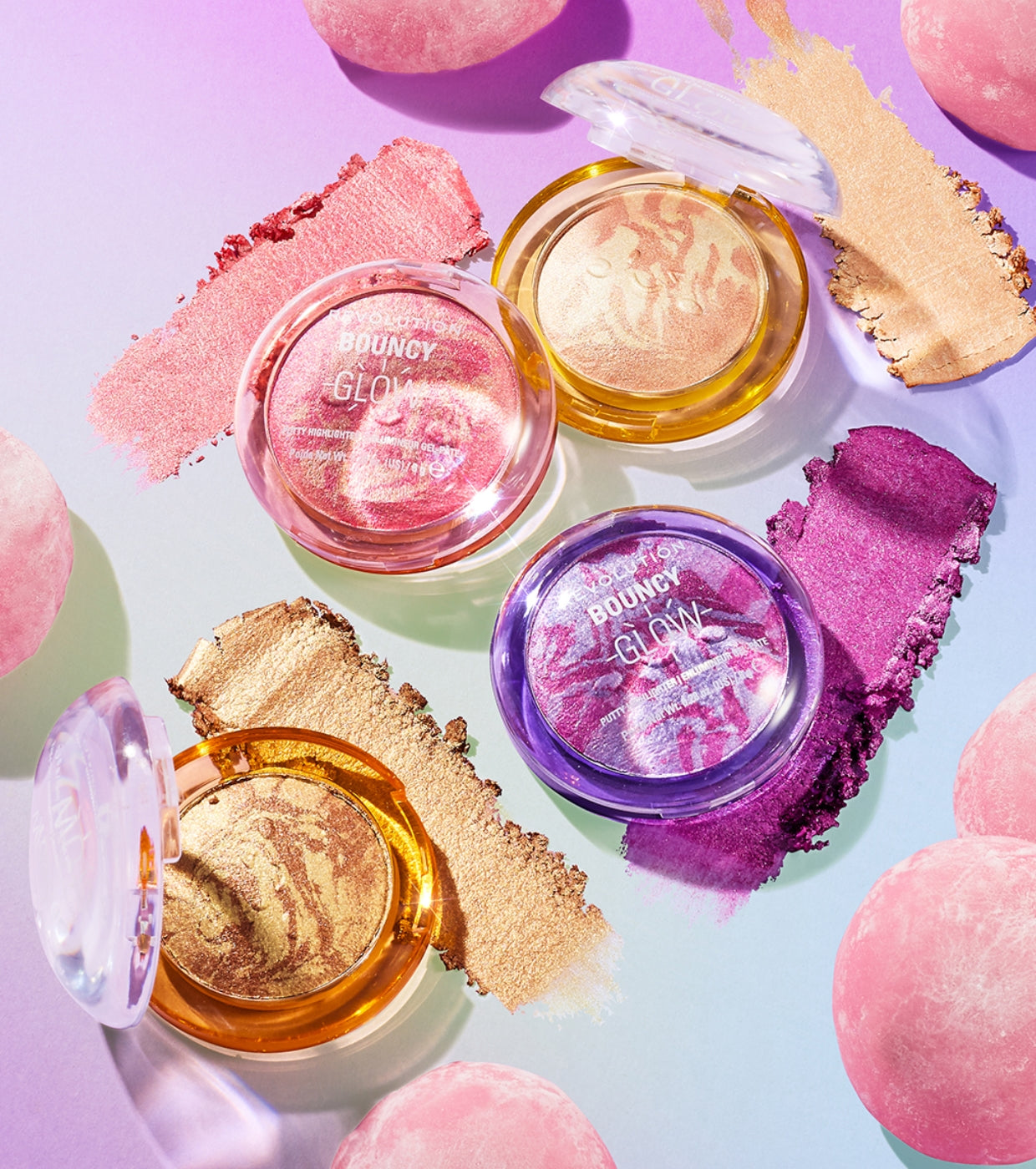 Makeup Revolution - Iluminador Bouncy Glow - Sunrise