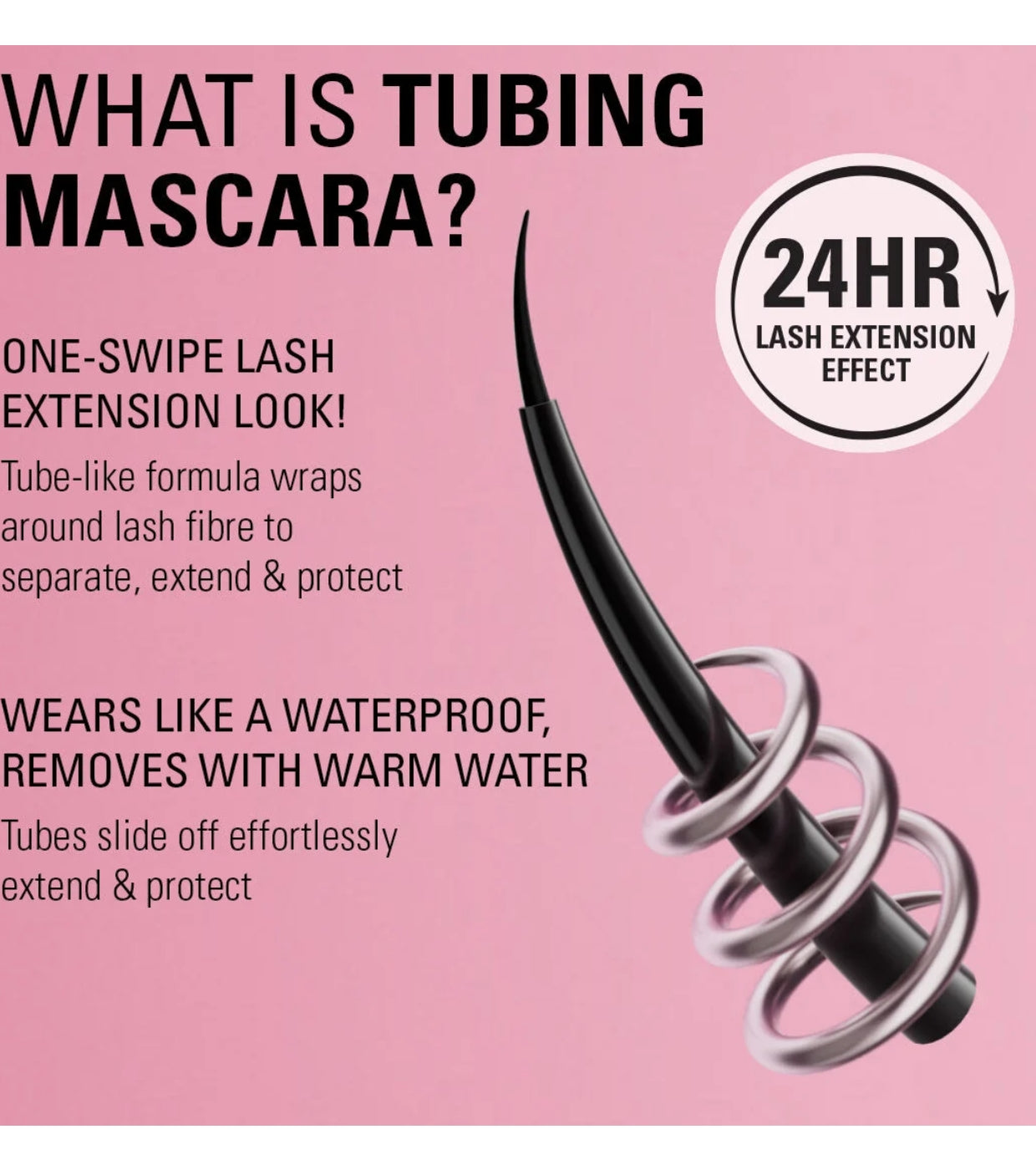 Makeup Revolution - Máscara de pestañas Wrap Lash - Brown