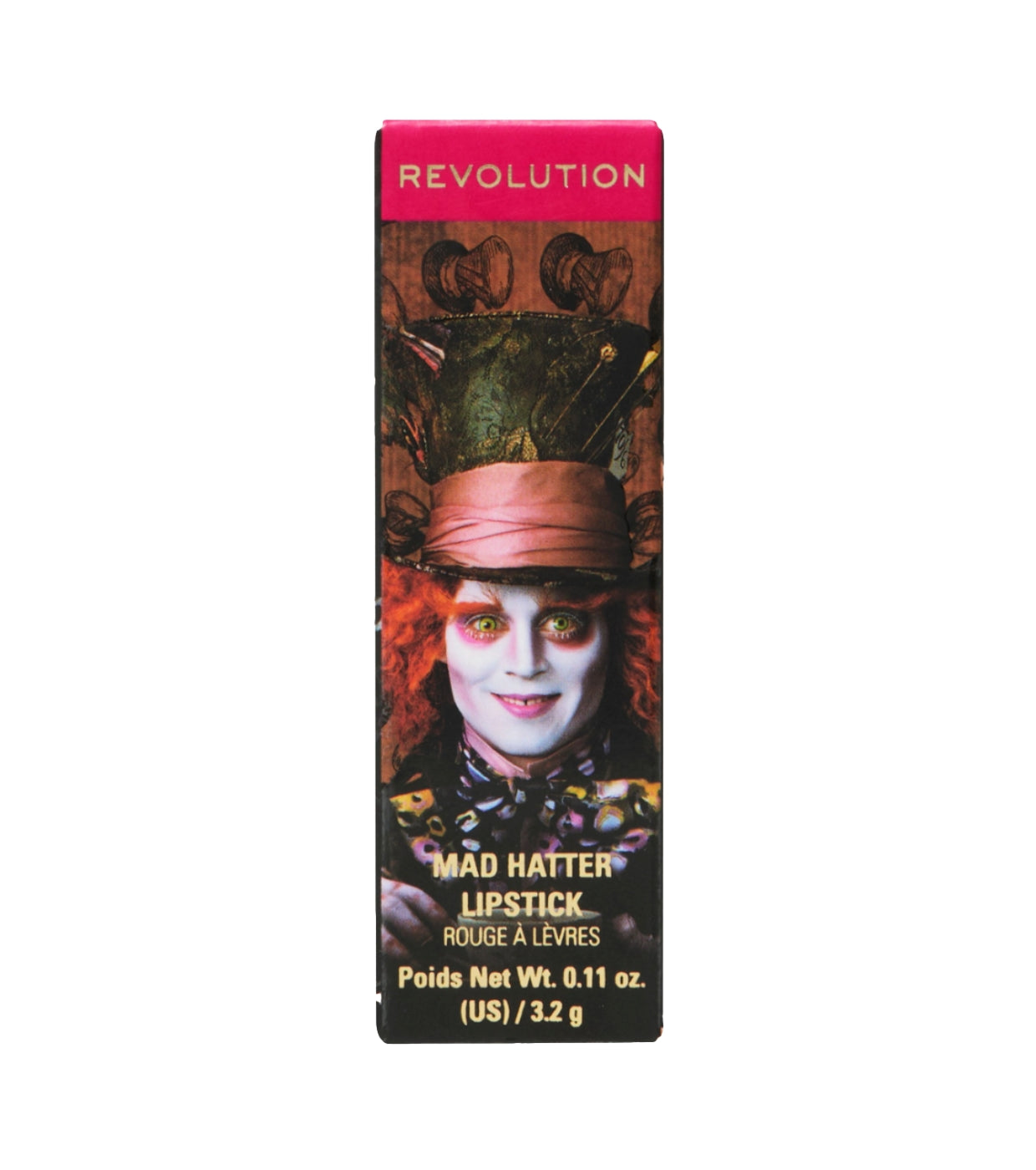 Revolution - *Alice in Wonderland* - Barra de labios Mad Hatter - Fuchsia Pink