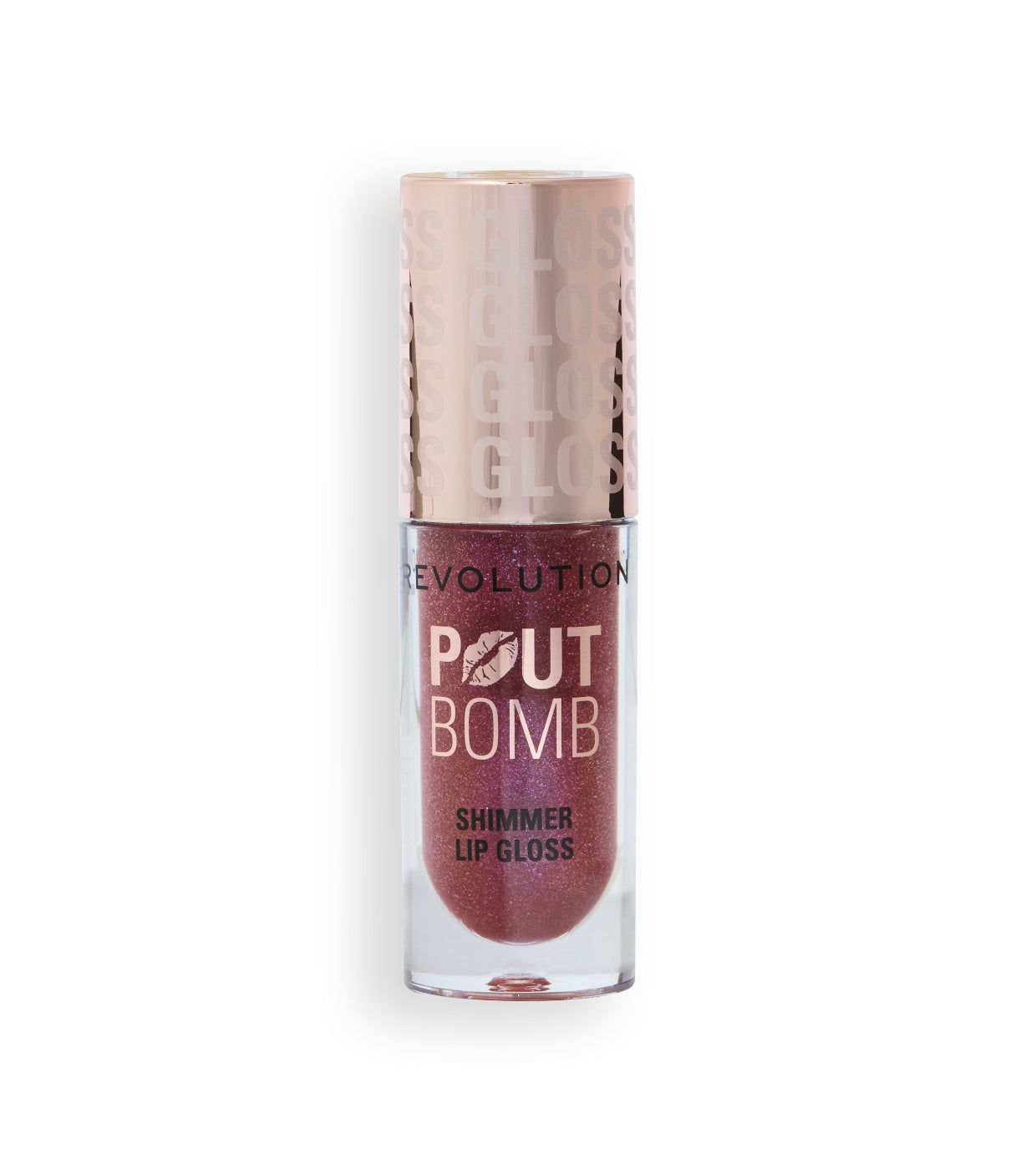 Revolution - Brillo de labios con Shimmer Pout Bomb - Berry Lustre