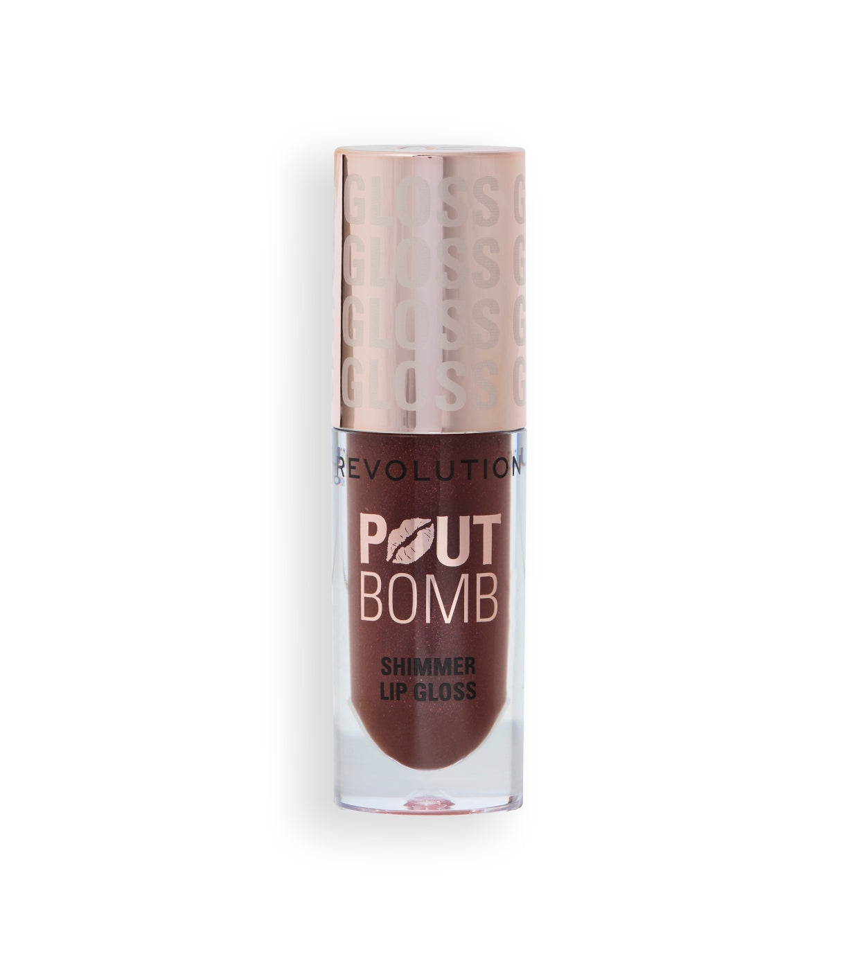 Revolution - Brillo de labios con Shimmer Pout Bomb - Chocolate Sparkle