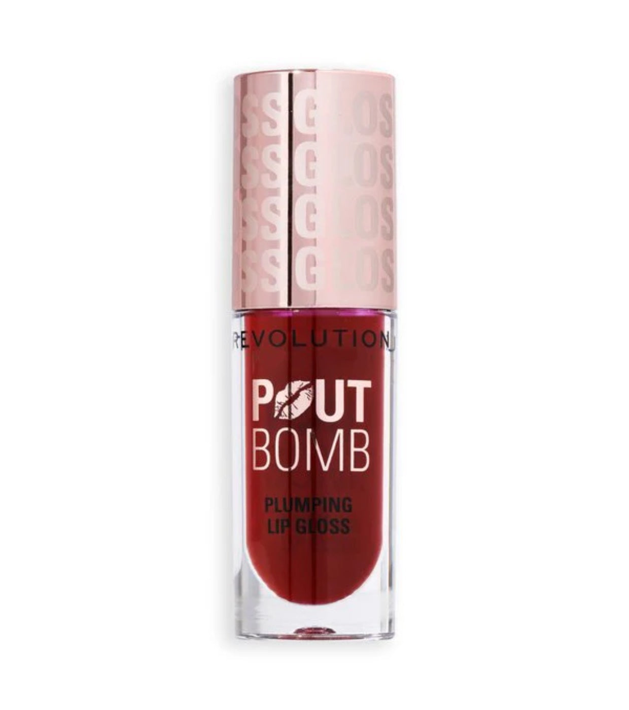 Revolution - Brillo de labios voluminizador Pout Bomb - Jelly Berry Mauve
