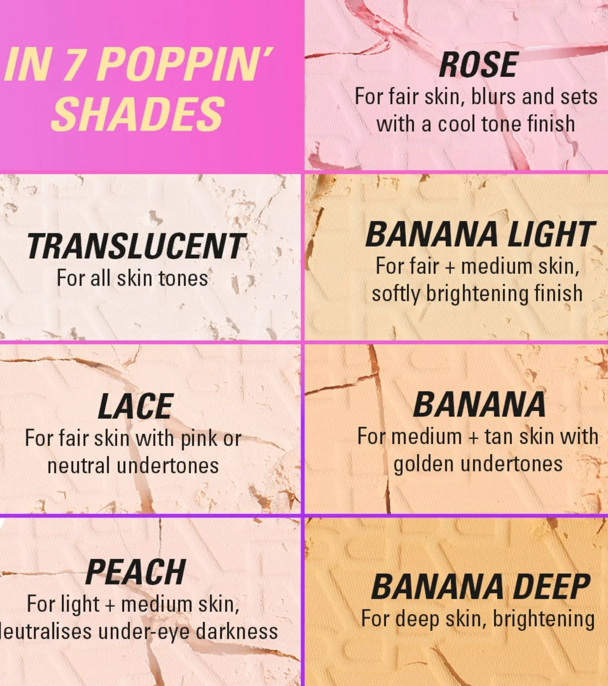 Makeup Revolution - Polvos compactos Powder Pops Instant Blur - Banana Deep