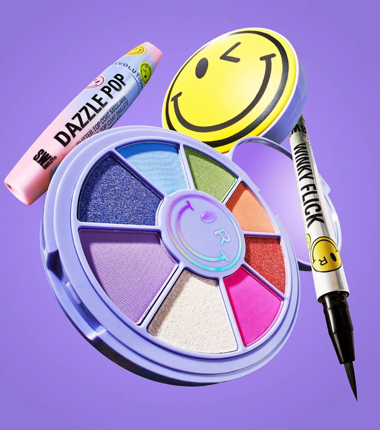 Makeup Revolution - *S.W.Smiley* - Paleta de sombras de ojos Dream In Colour