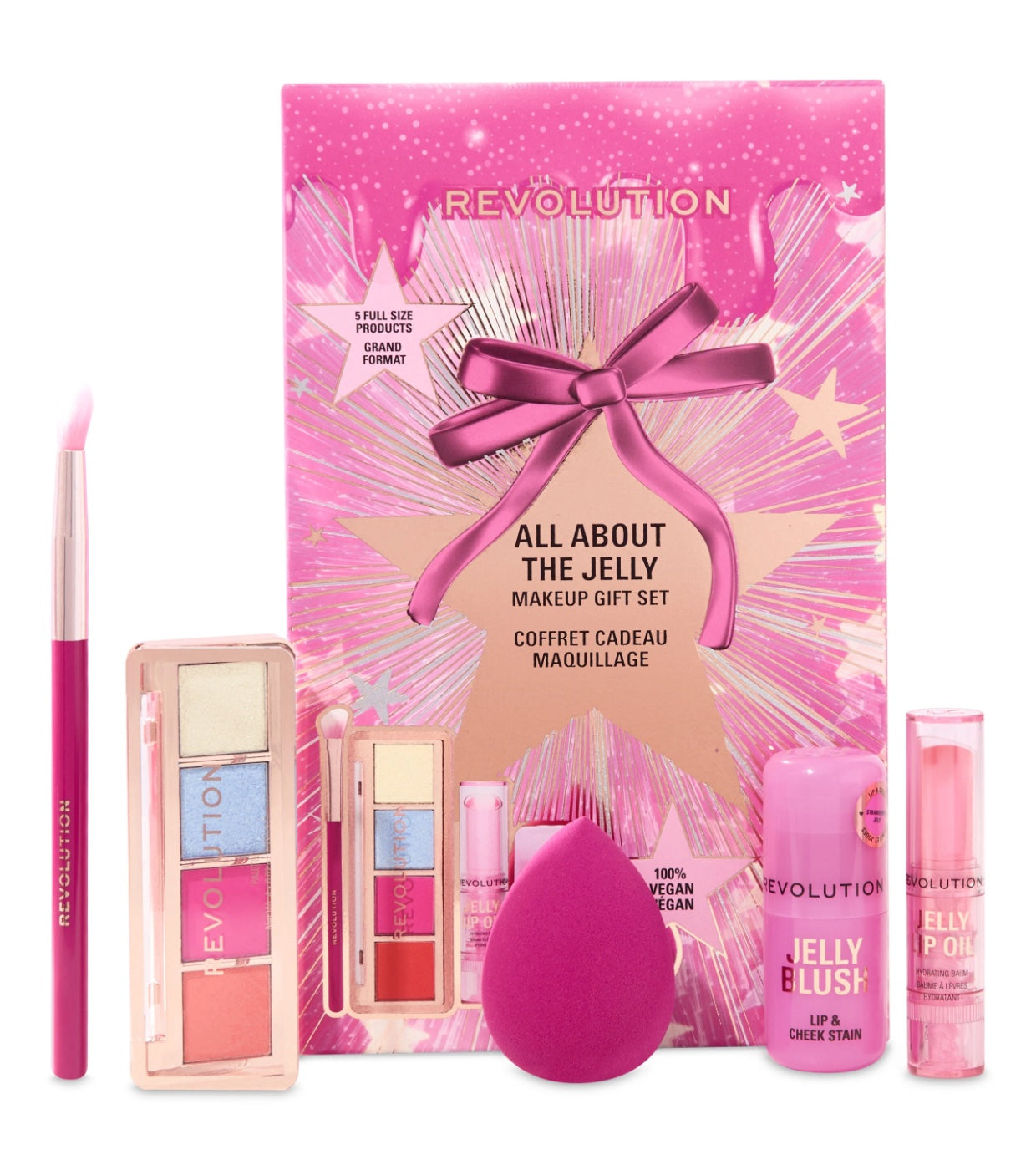 Revolution - Set de regalo Beauty All About The Jelly Makeup