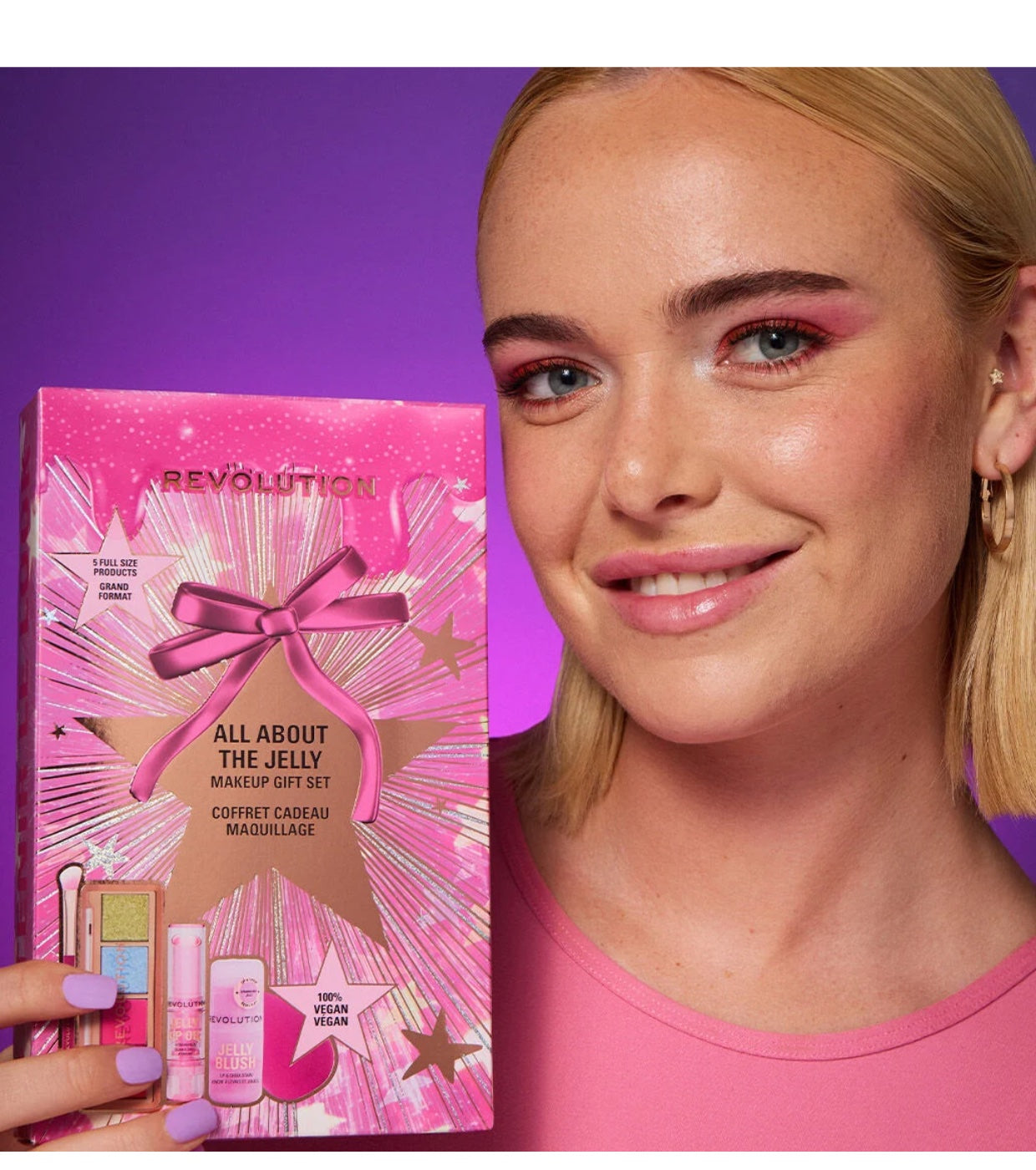 Revolution - Set de regalo Beauty All About The Jelly Makeup