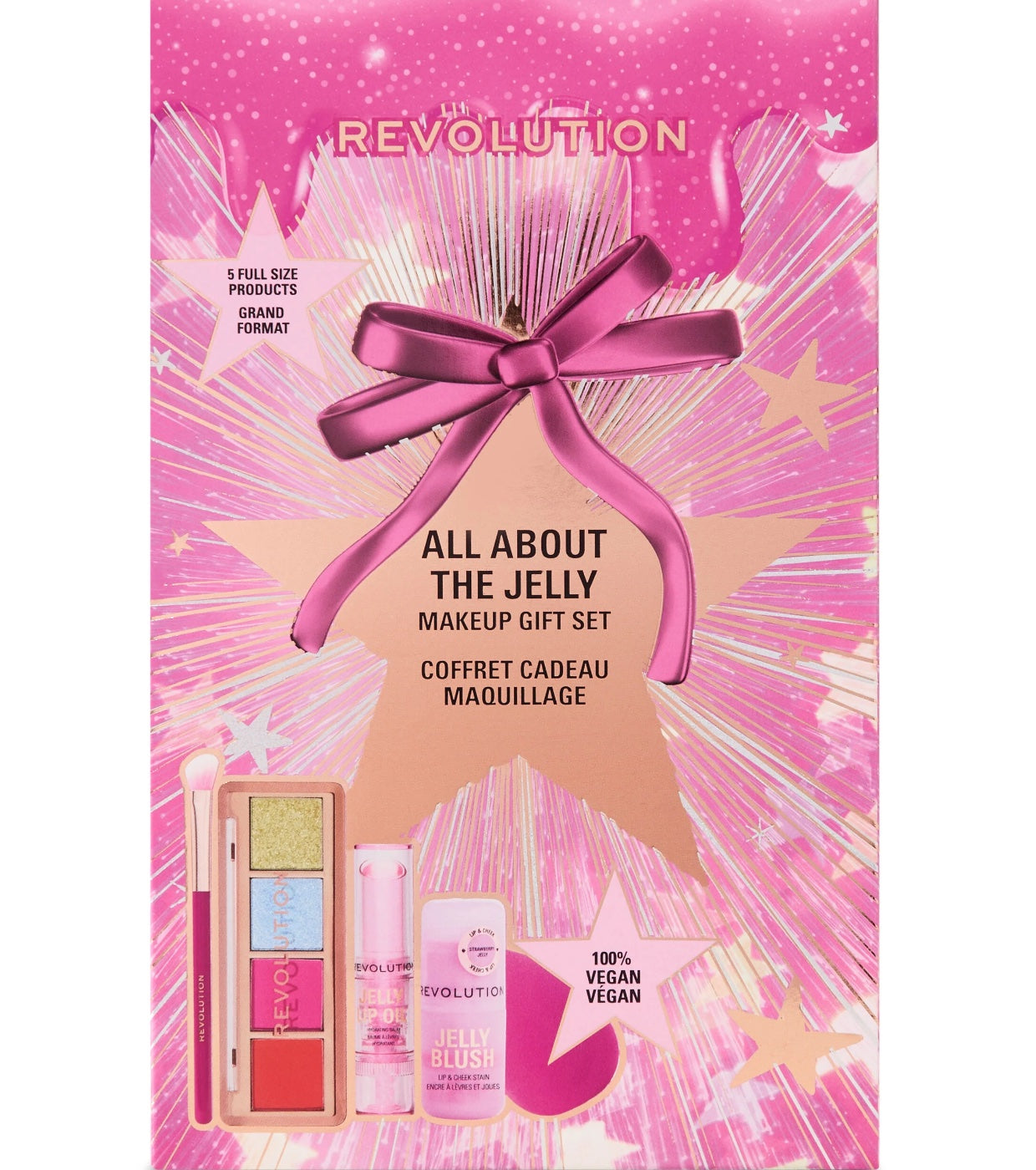 Revolution - Set de regalo Beauty All About The Jelly Makeup