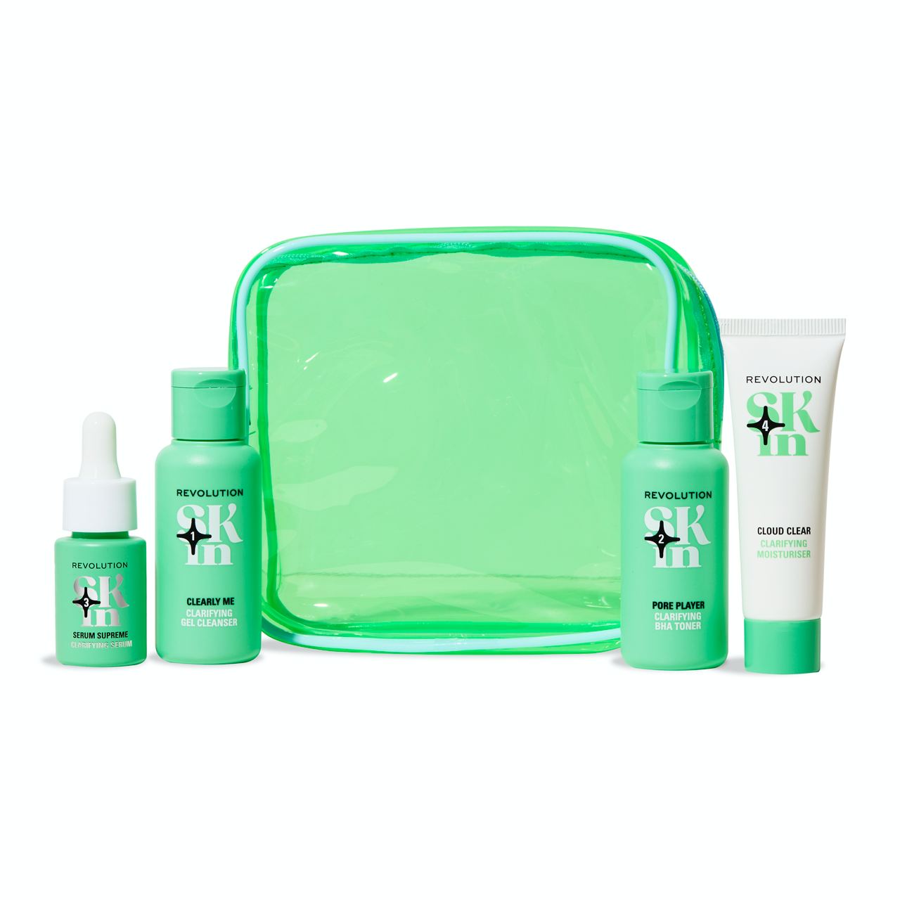 Revolution Skin - Neceser de rutina facial - Clearly Clarify