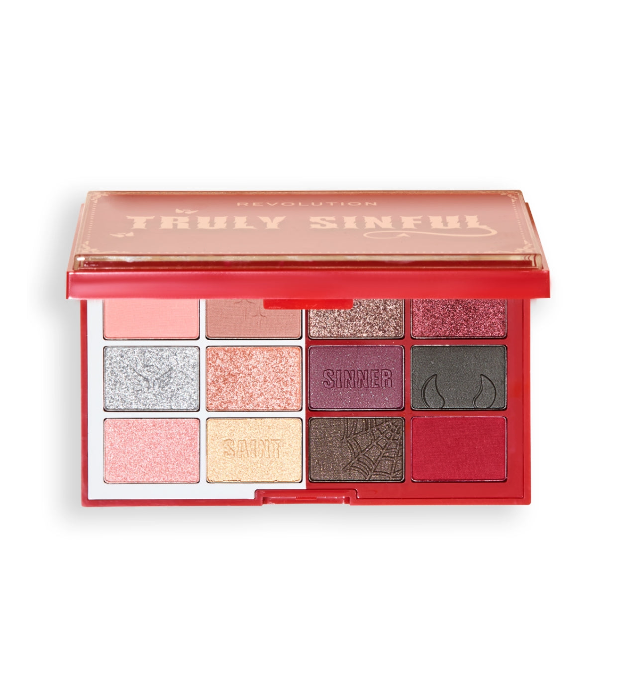 Revolution - *Truly Sinful Halloween* - Paleta de sombras de ojos Blood