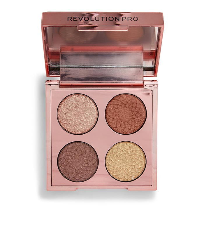 Revolution Pro - *Eternal Rose* - Paleta de sombras de ojos Eye Quad - Desert Rose