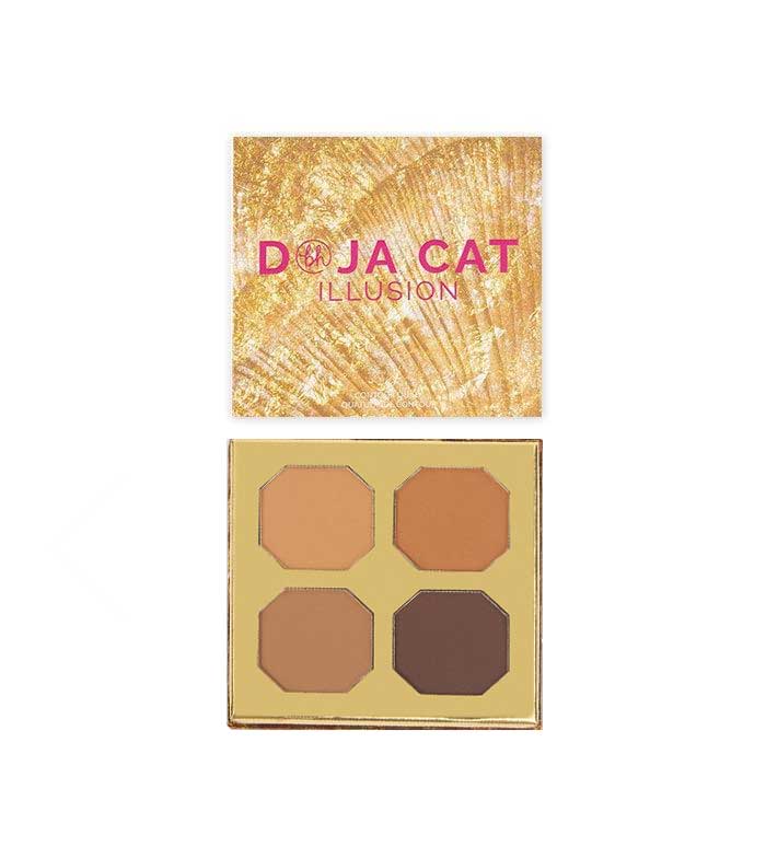 BH Cosmetics - *Doja Cat* - Paleta de contorno en polvo Illusion - Deep