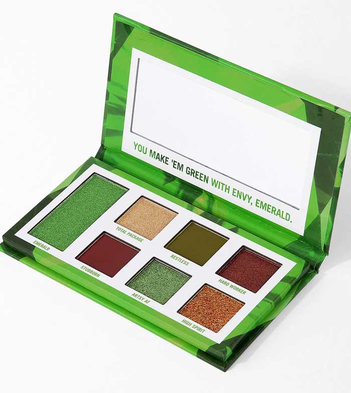BH Cosmetics - Paleta de sombras Emerald May