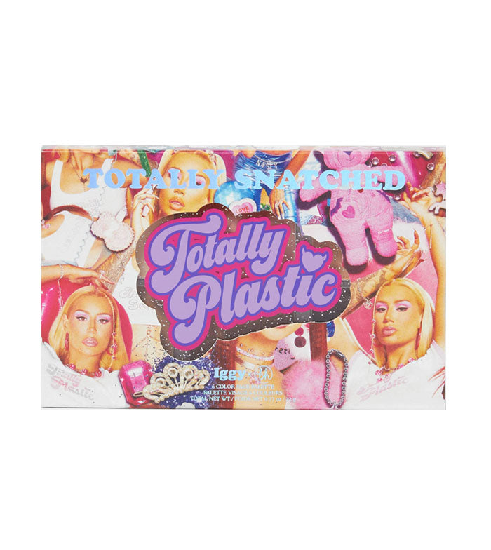 BH Cosmetics - *Totally Plastic* - Paleta de rostro Iggy Azalea - Totally snatched
