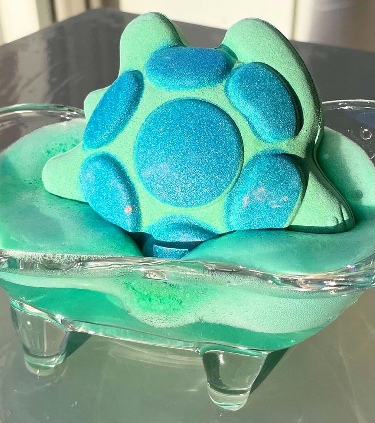 I Heart Revolution- Bomba de baño Turtle Bath Fizzer