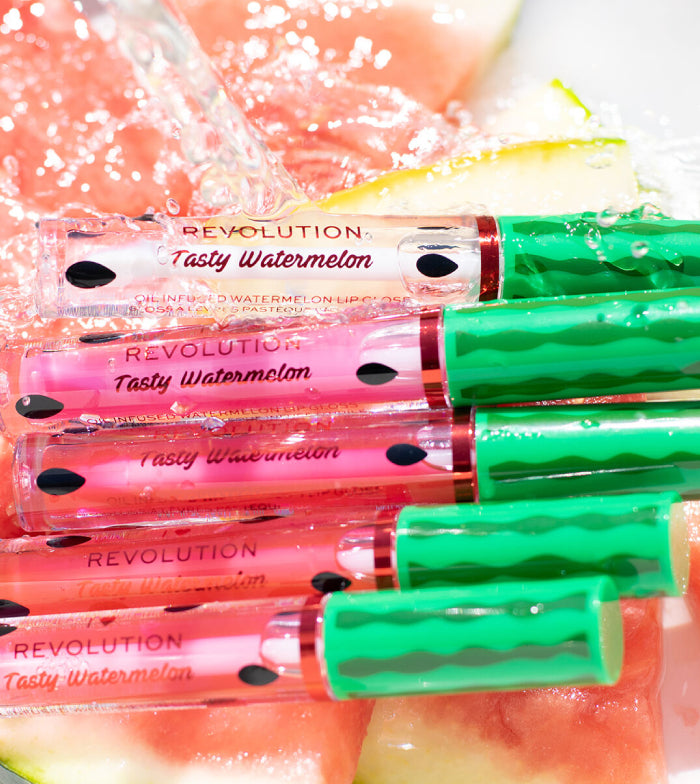 I Heart Revolution - Brillo de labios Tasty Watermelon - Slice