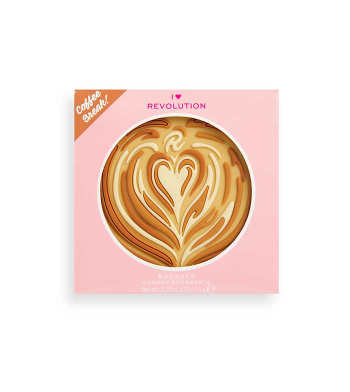 I Heart Revolution - Bronceador en polvo Tasty Coffee - Cappuccino