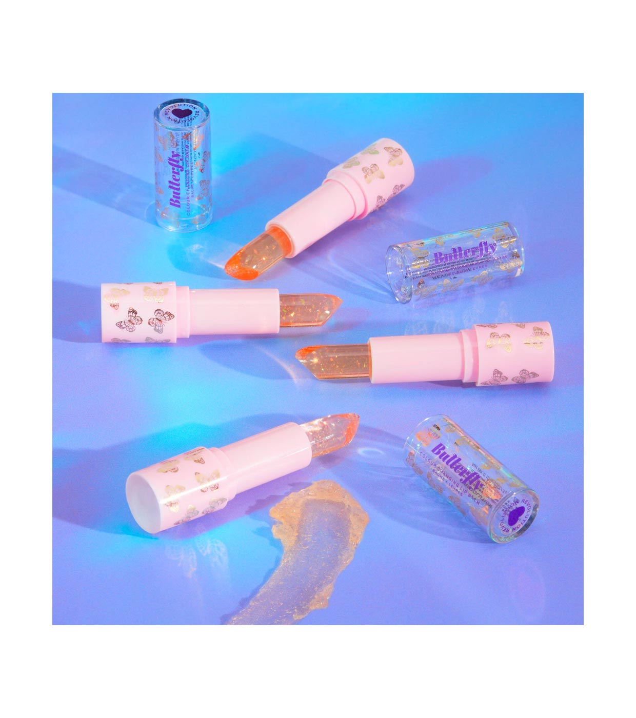 I Heart Revolution - *Butterfly* - Bálsamo labial Colour Changing
