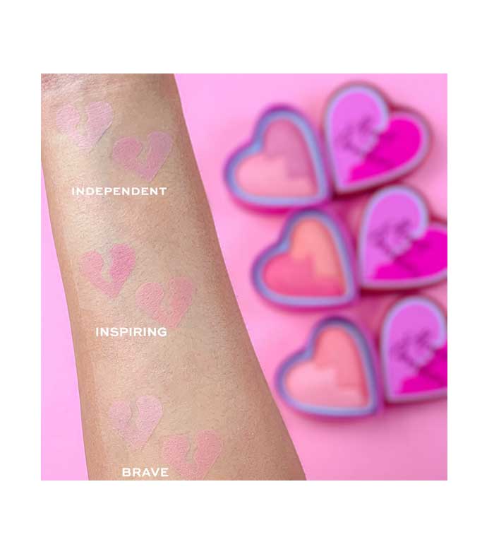 I Heart Revolution - Colorete en polvo Matte Heart Breakers - Inspiring
