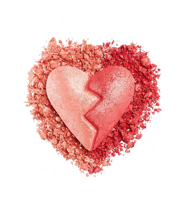 I Heart Revolution - Colorete en polvo Shimmer Heart Breakers - Strong