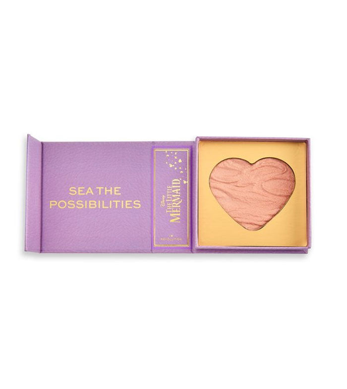 I Heart Revolution - *I Heart Revolution x Disney* - Iluminador en polvo Fairytale Heart - Ariel