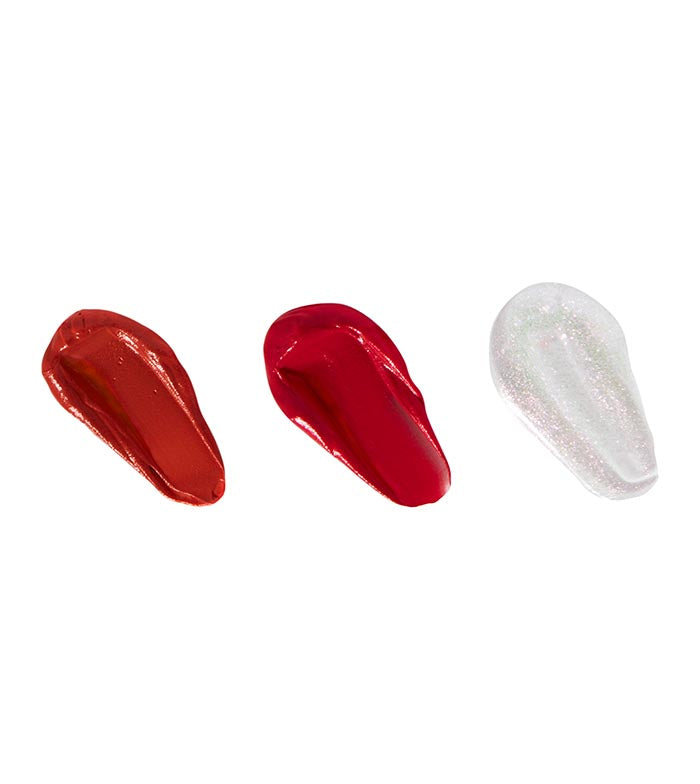 I Heart Revolution - *I Heart Revolution x Elf* - Set de brillos de labios Candy Cane Forest