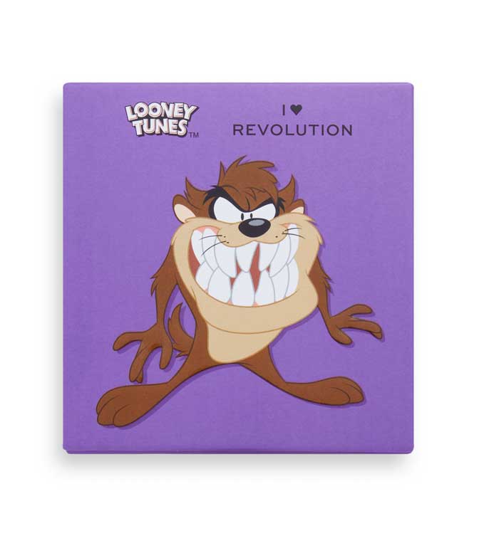 I Heart Revolution - *Looney Tunes* - Mini paleta de sombras de ojos - Demonio de Tasmania