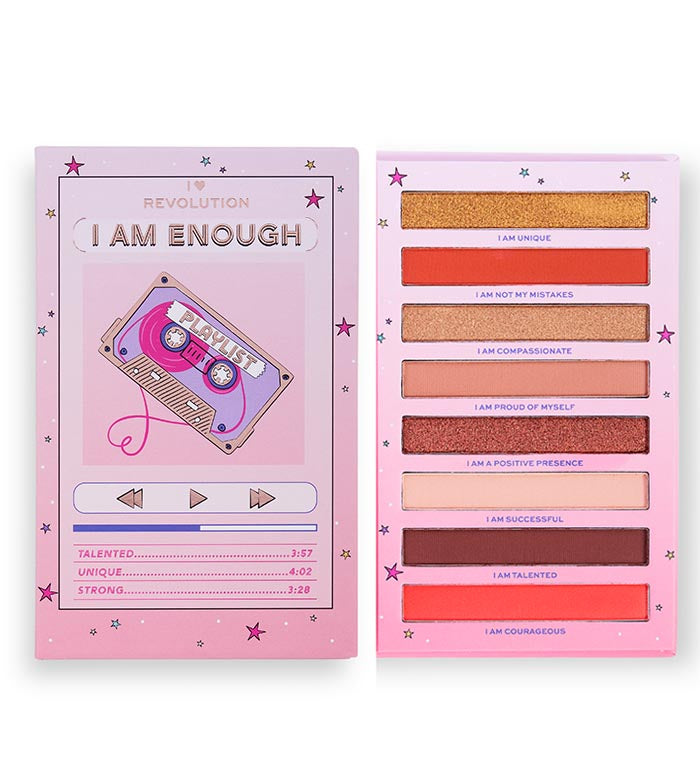 I Heart Revolution - Paleta de sombras Affirmation Book - I Am Enough
