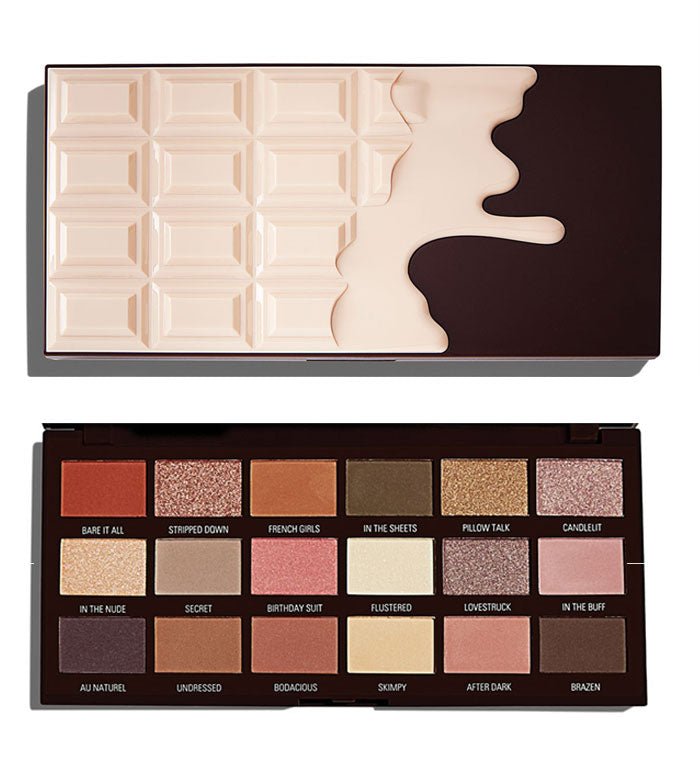 I Heart Revolution - Paleta de sombras Chocolate - Nudes