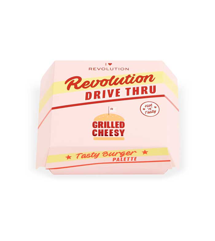 I Heart Revolution - Paleta de sombras Tasty Burguer - Grilled Cheesy