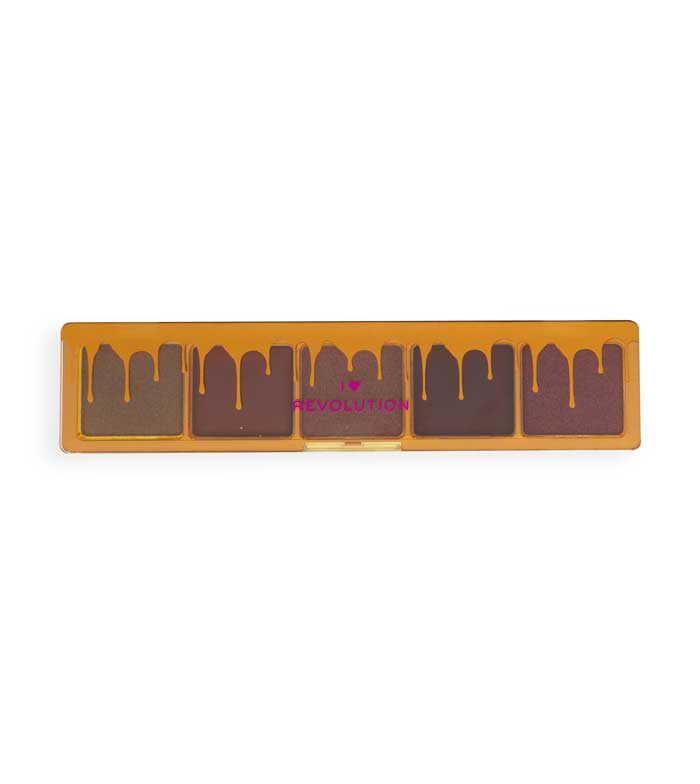I Heart Revolution - Paletas de sombras Mini Chocolate - Milk Chocolate Ganache