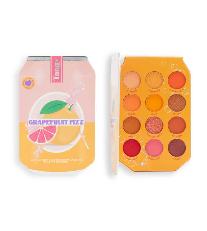I Heart Revolution - *Spritz* - Paleta de sombra de ojos Grapefruit Fizz