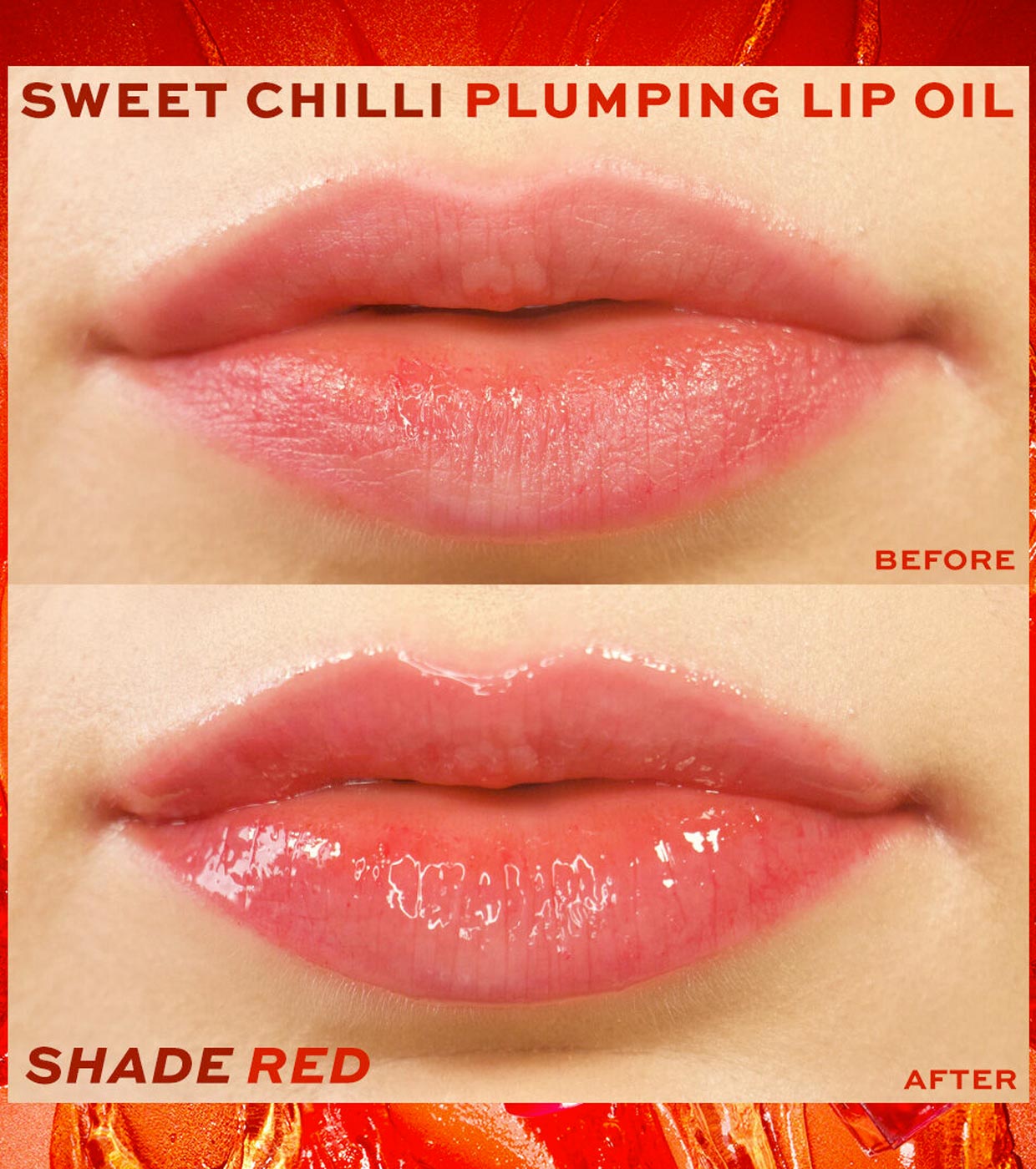 I Heart Revolution - *Sweet Chilli* - Aceite de labios voluminizador - Red