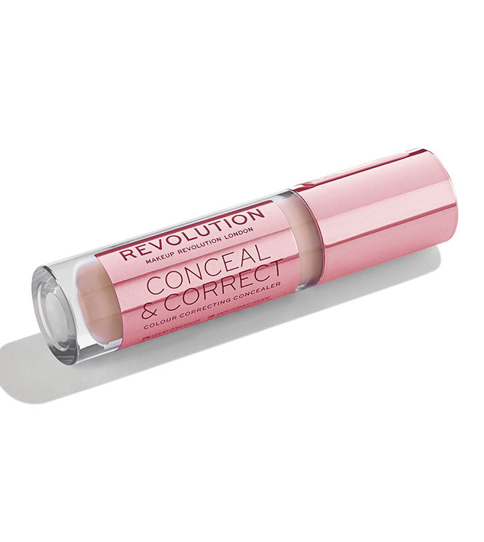 Makeup Revolution - Corrector líquido Conceal & Correct - Banana