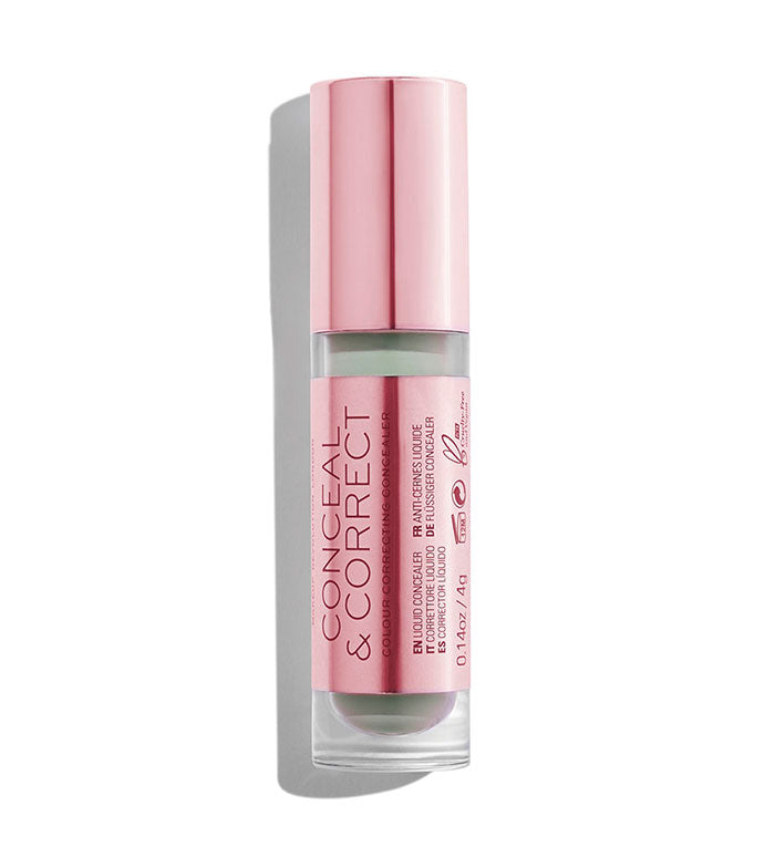 Makeup Revolution - Corrector líquido Conceal & Correct - Green