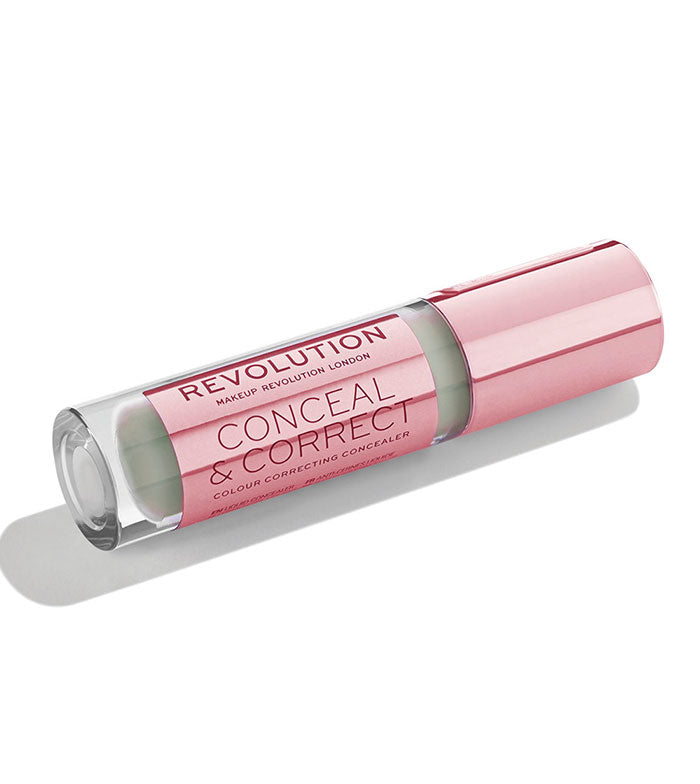 Makeup Revolution - Corrector líquido Conceal & Correct - Green