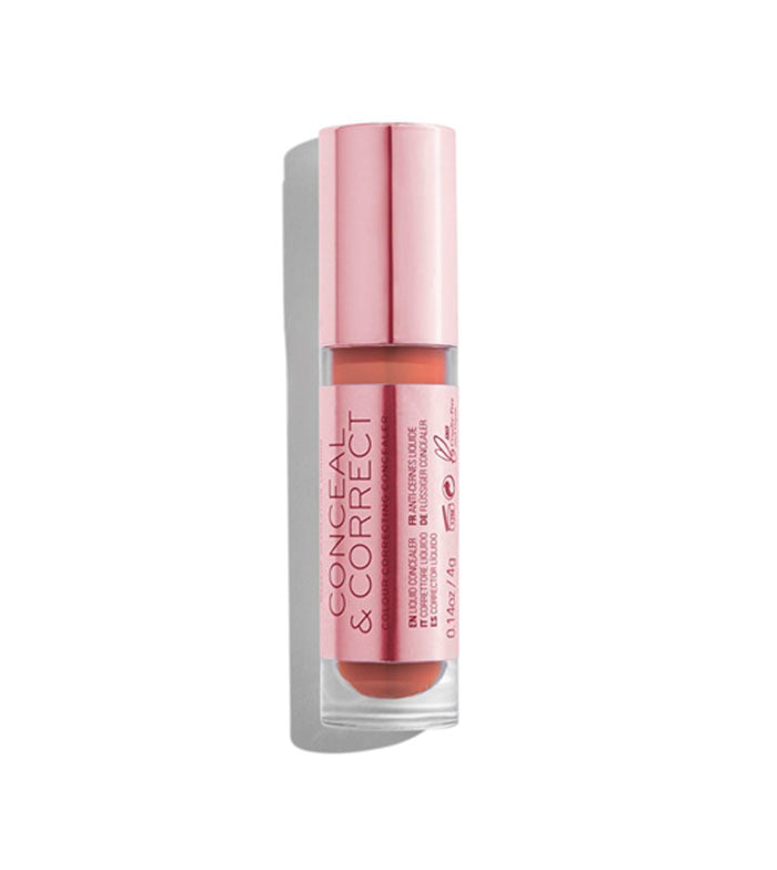 Makeup Revolution - Corrector líquido Conceal & Correct - Orange