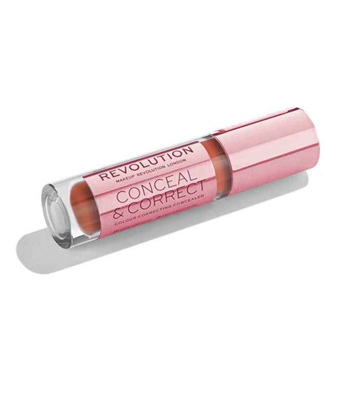 Makeup Revolution - Corrector líquido Conceal & Correct - Orange