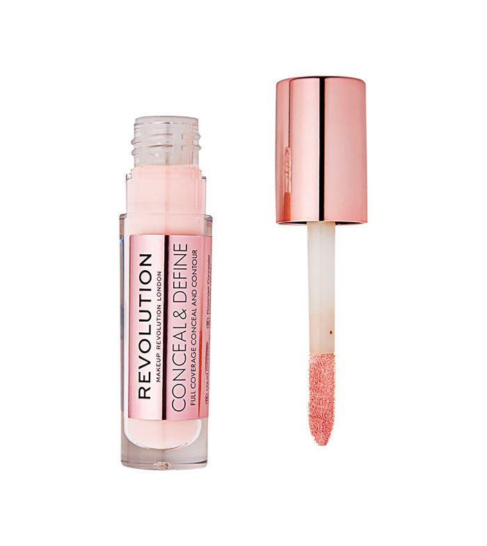 Makeup Revolution - Corrector líquido Conceal & Define - C0.5