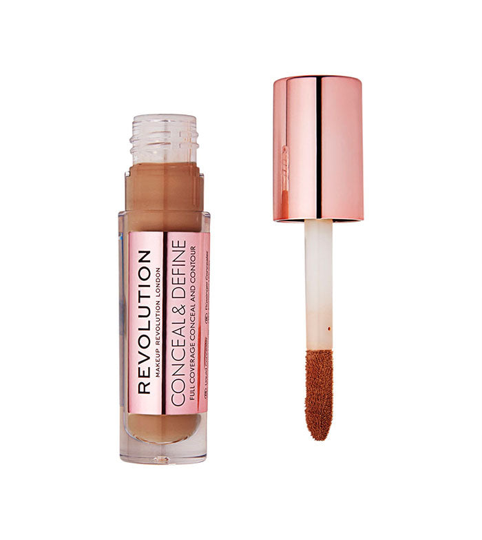 Makeup Revolution - Corrector líquido Conceal & Define - C13.5