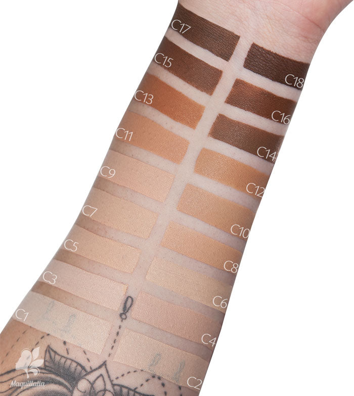 Makeup Revolution - Corrector líquido Conceal & Define - C16
