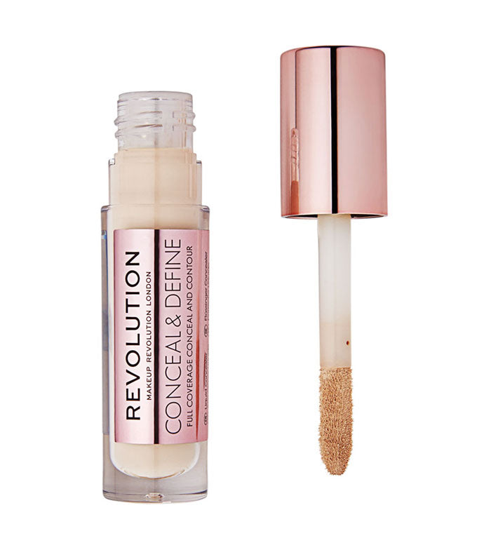 Makeup Revolution - Corrector líquido Conceal & Define - C3