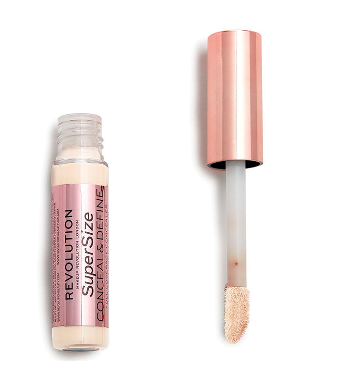 Makeup Revolution - Corrector líquido Conceal & Define SuperSize - C1