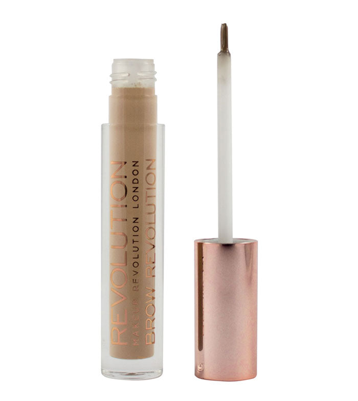 Makeup Revolution - Gel para cejas Brow Revolution - Soft Brown