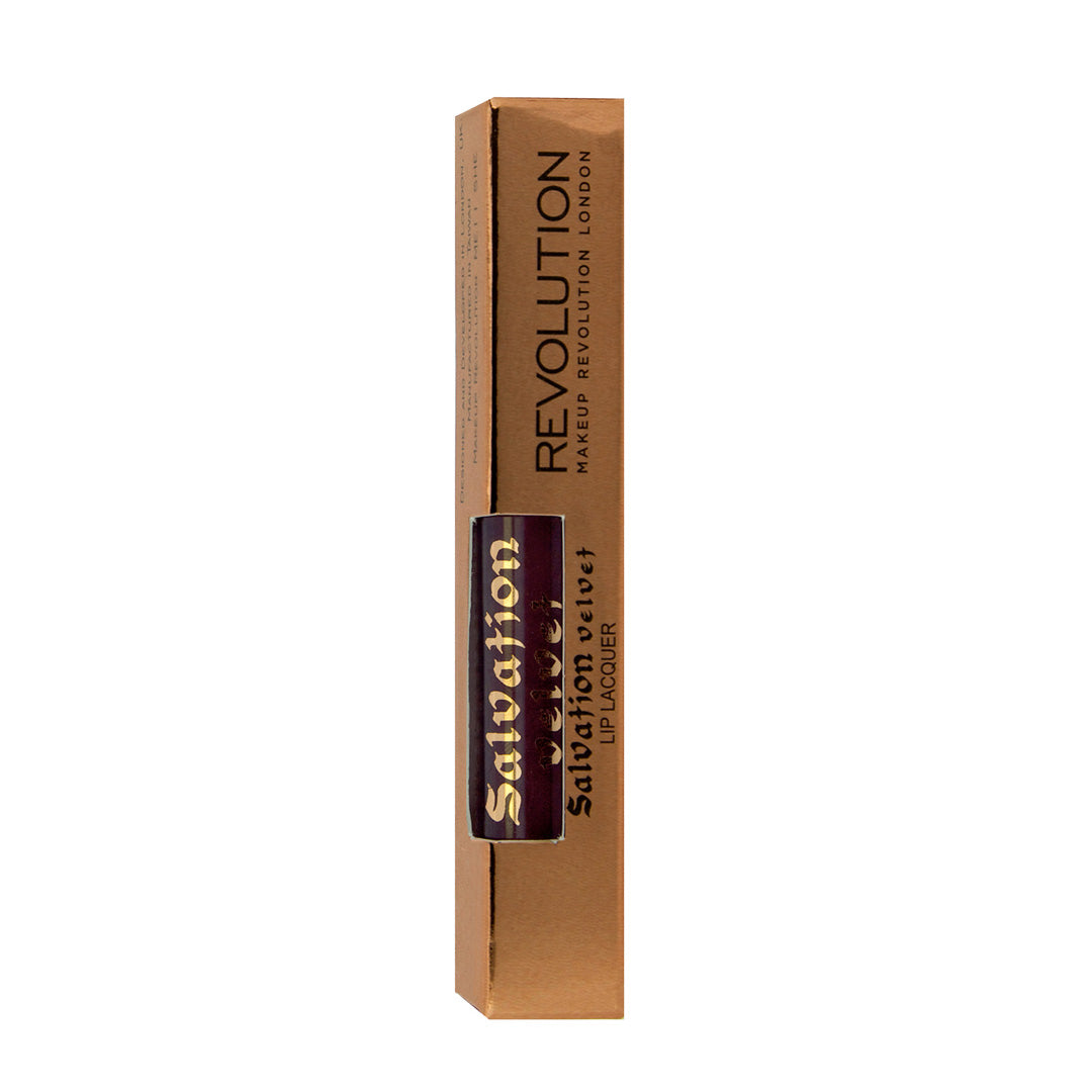 Makeup Revolution - Labial líquido mate Salvation Velvet - Vamp