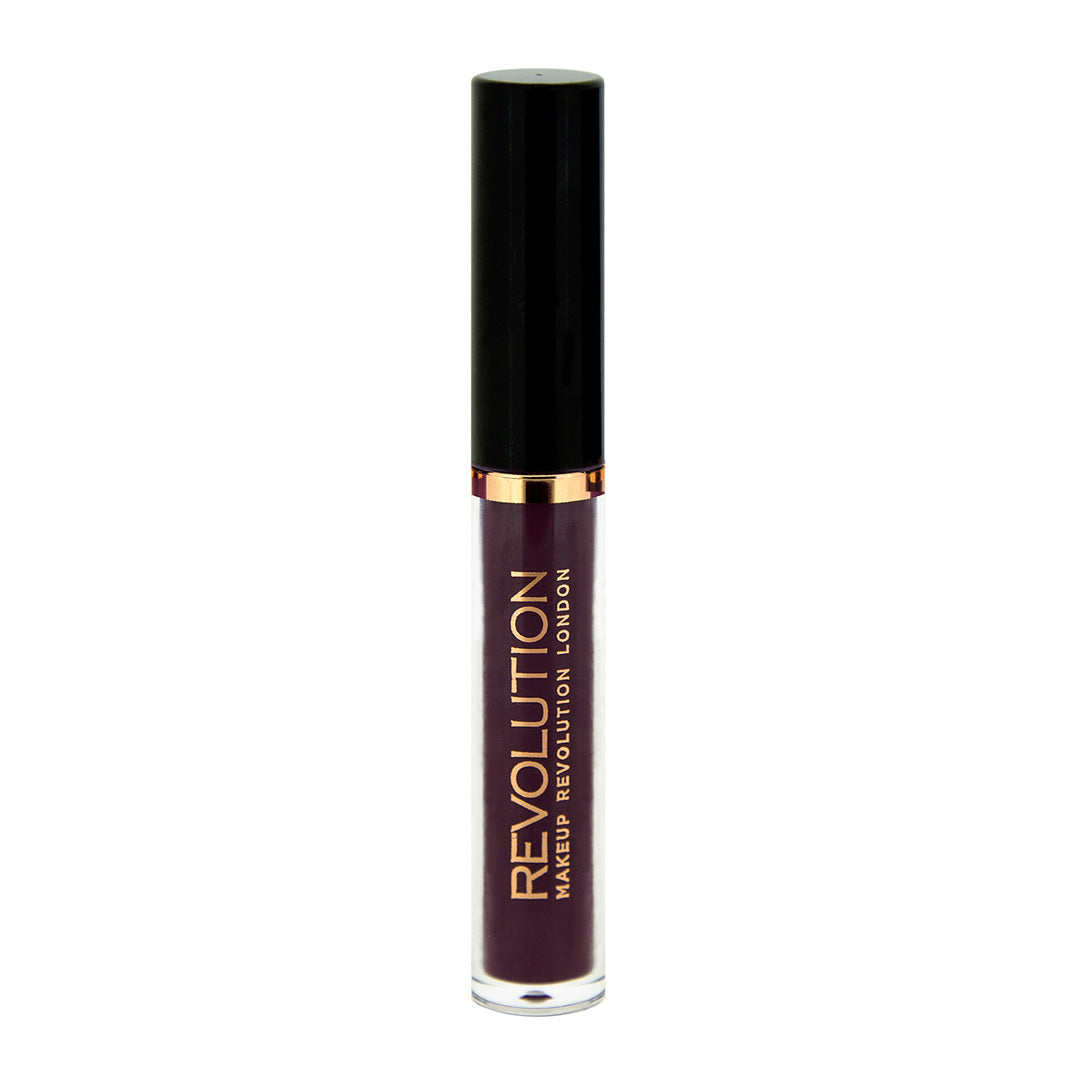 Makeup Revolution - Labial líquido mate Salvation Velvet - Vamp